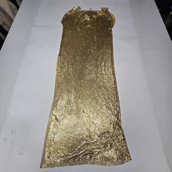 Lovers and Friends Sascha Gown in Gold - Picture 2 of 13